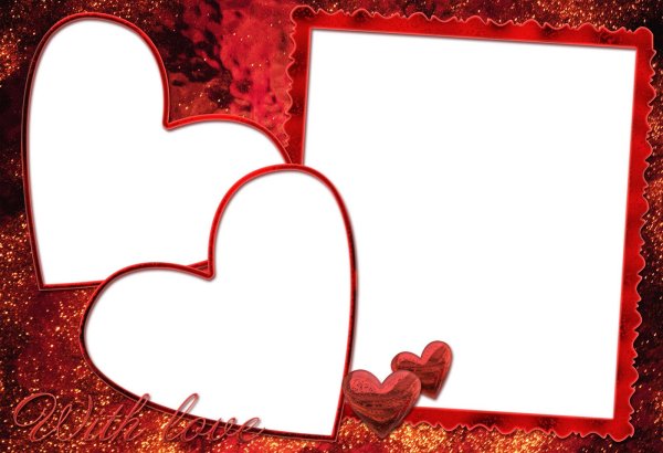 Рамки для фотографий для влюбленных