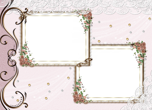 Красивая рамка для альбома