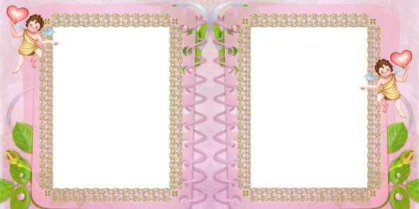 Фон для девочки с рамочкой