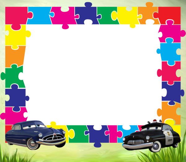 Рамка с машинками