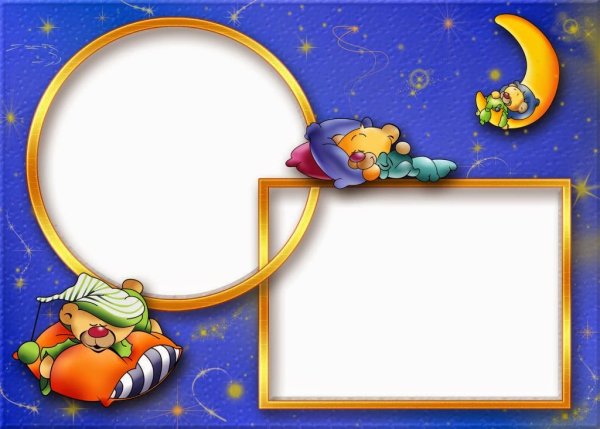 Детская рамка для фотошопа