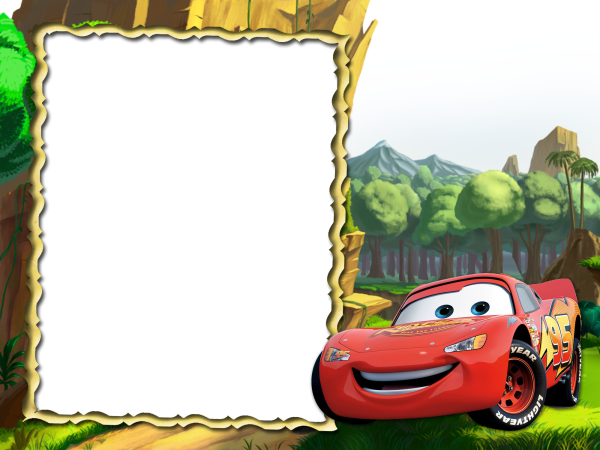 Рамки детские с машинками
