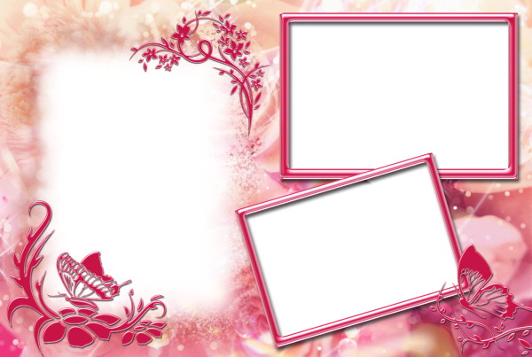 Тройная рамка для фотошопа