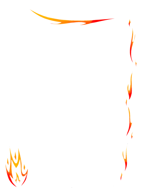 Рамка из огня
