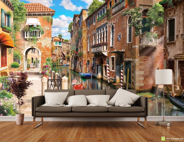 Фрески уличка Венеция