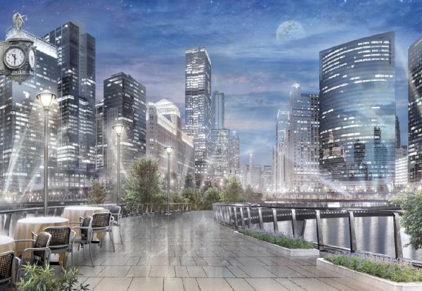 Фреска Аффреско город