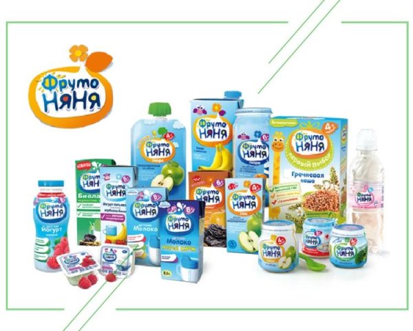 Каши, пюре, соки "ФРУТОНЯНЯ"