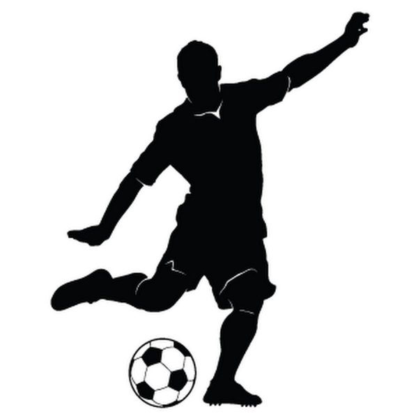 Футболист рисунок