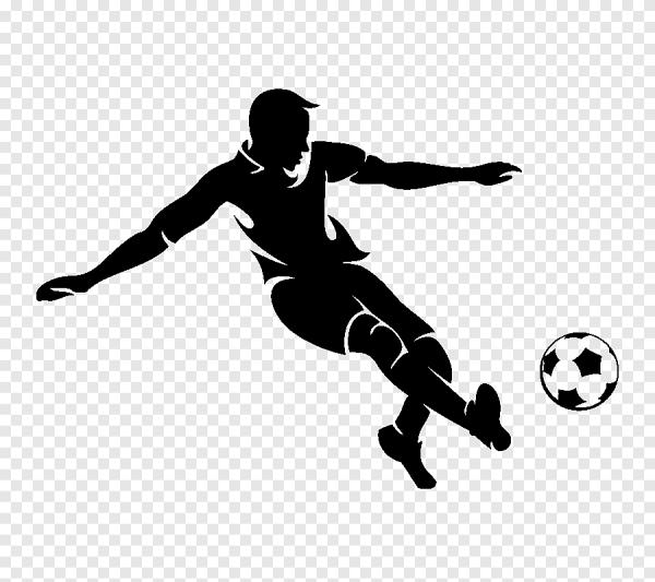 Футболист вектор