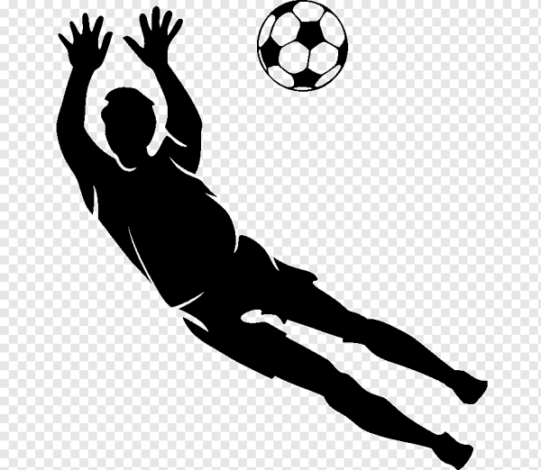 Футболист векторное изображение