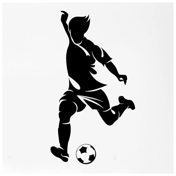 Футболист вектор