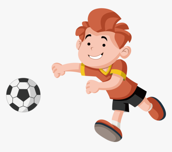 Футболист мультяшный