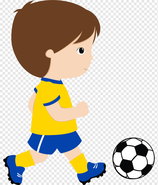 Мальчик футболист мультяшный