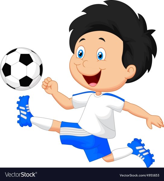 Футболист мультяшка