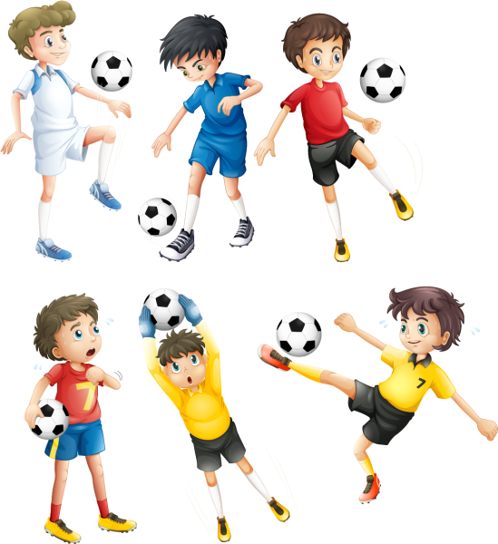 Футболист мультяшка