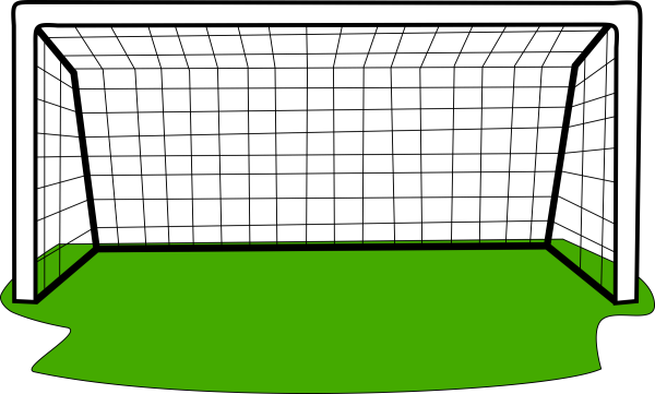 Футбольные ворота вектор
