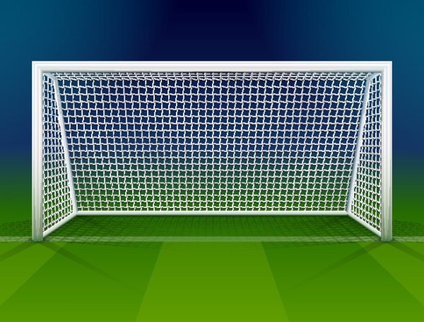 Футбольные ворота для фотошопа