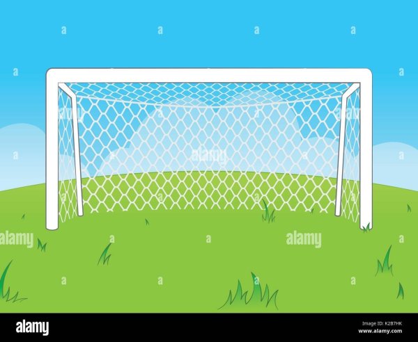 Футбольные ворота мультяшные