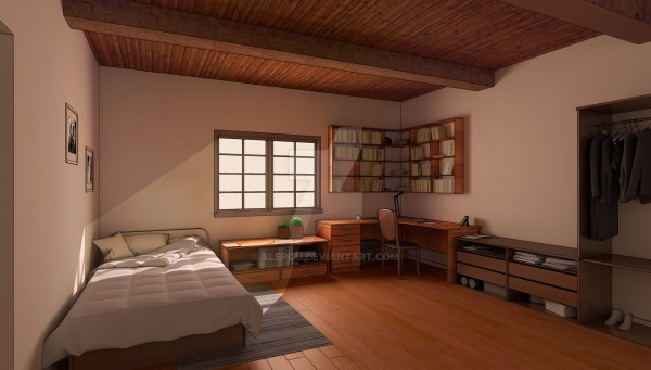 Спальня гача