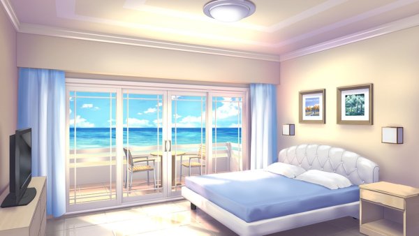 Кровать аниме для гача лайф