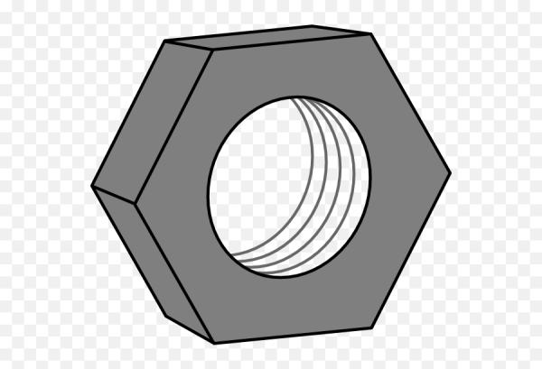 Гайка нарисованная
