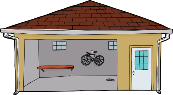 Фон гараж для детей