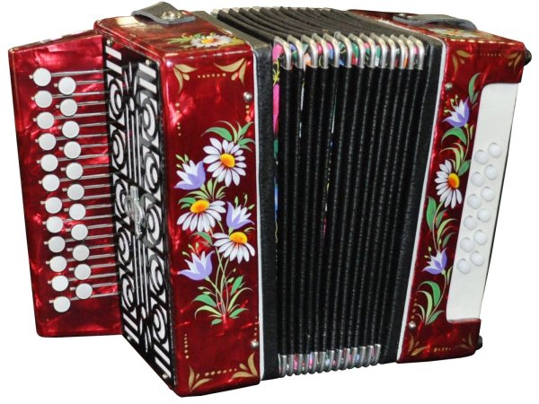 Гармонь Чайка 19х12