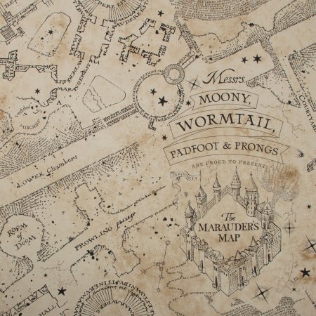 Хогвартс карта мародеров