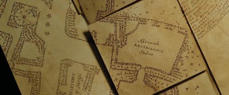 Карта Гарри Поттера шалость удалась