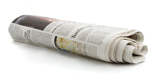 Рулон газеты