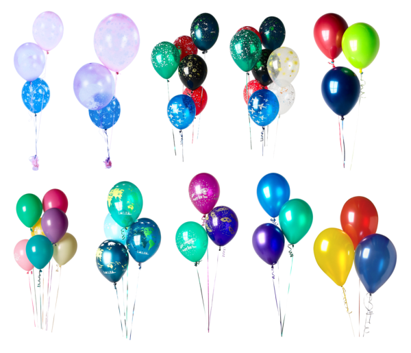 Воздушный шарик на веревке.