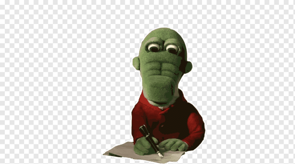 Стикер крокодил Гена