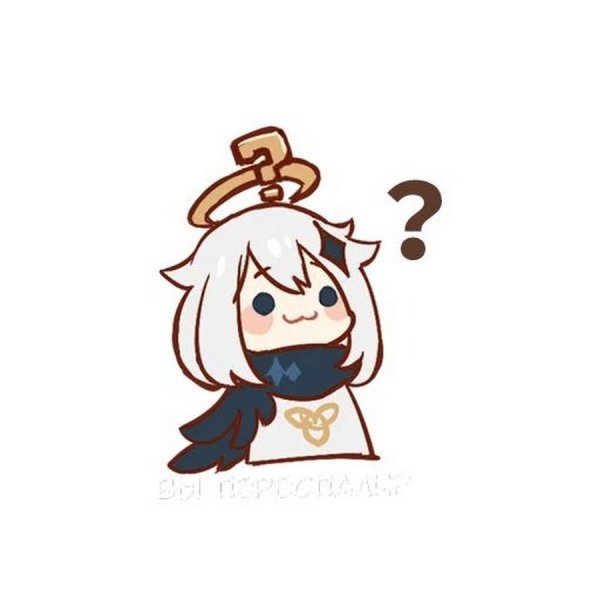 Геншин Импакт Стикеры Паймон