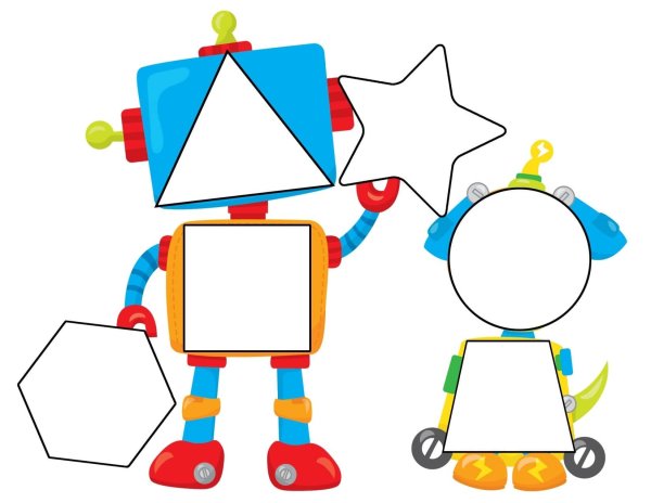 Интересные геометрические фигуры для малышей