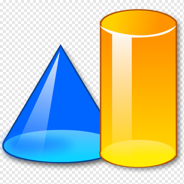 Геометрические фигуры без фона