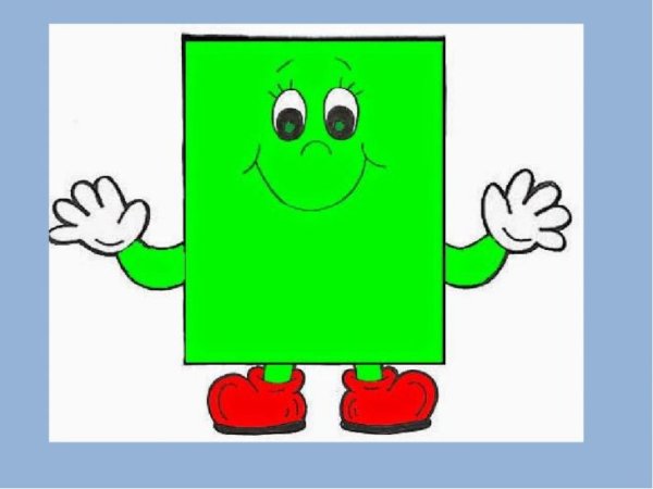 Геометрические фигурки с глазками