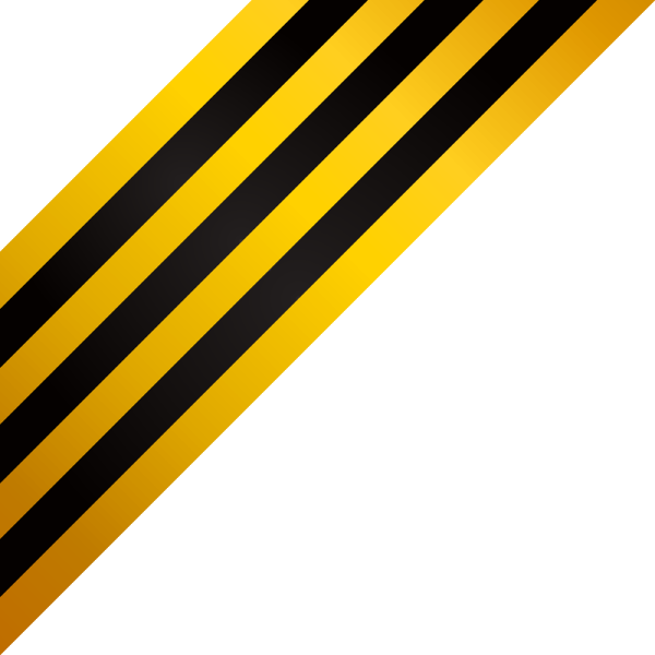 Георгиевская лента угловая