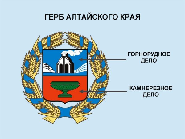 Символика герб Алтайского края