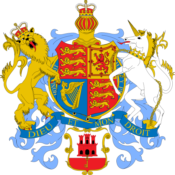 Королевский герб Соединенного королевства