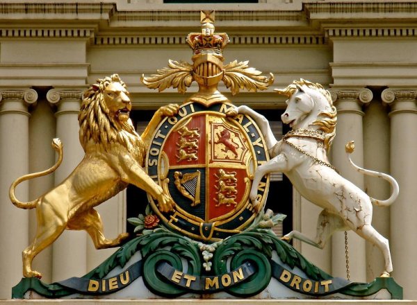 Герб Англии официальный