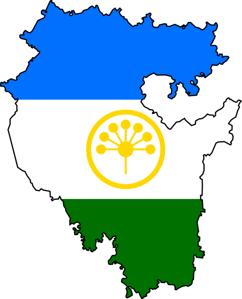 Флаг Республики Башкортостан