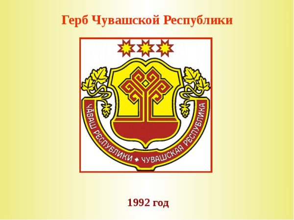 Чувашская Республика Чувашия герб