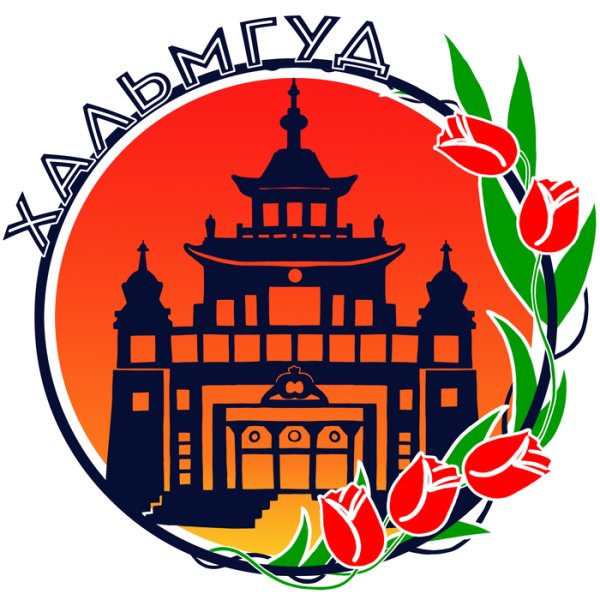 Хурул Элиста рисунок вектор