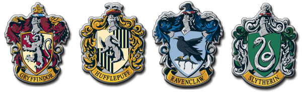 Гарри Поттер эмблемы факультетов