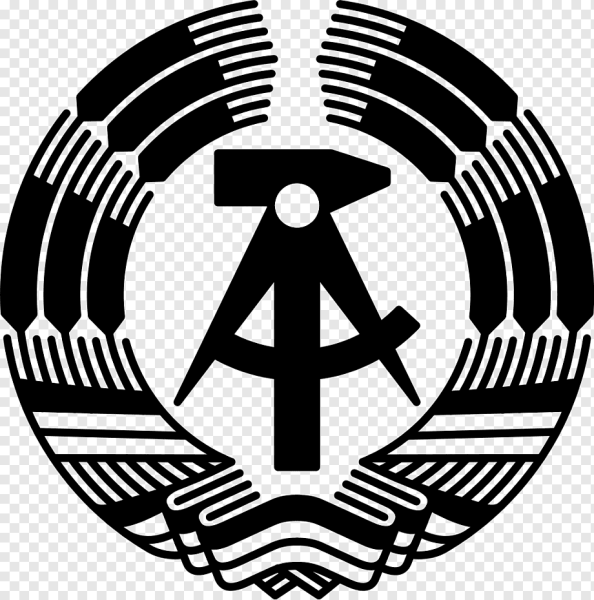 Чёрный герб ГДР