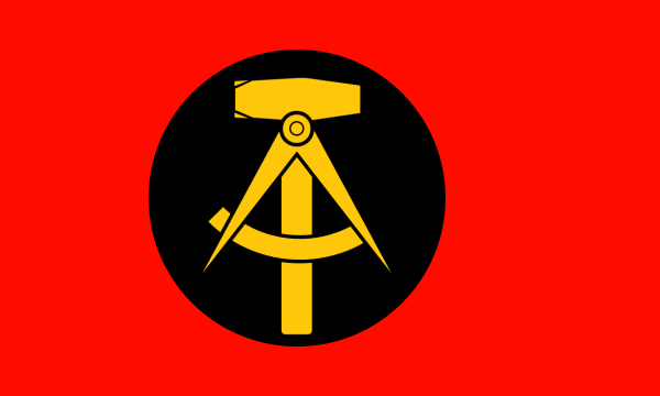 Альтернативный флаг ГДР