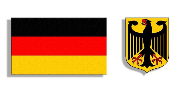 Флаг Германии герб