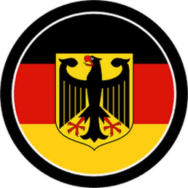 Немецкий флаг с орлом