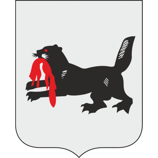 Рисунок Бабра герб Иркутск