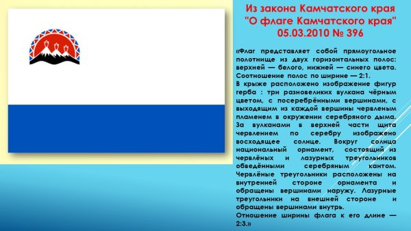 Флаг Петропавловска-Камчатского